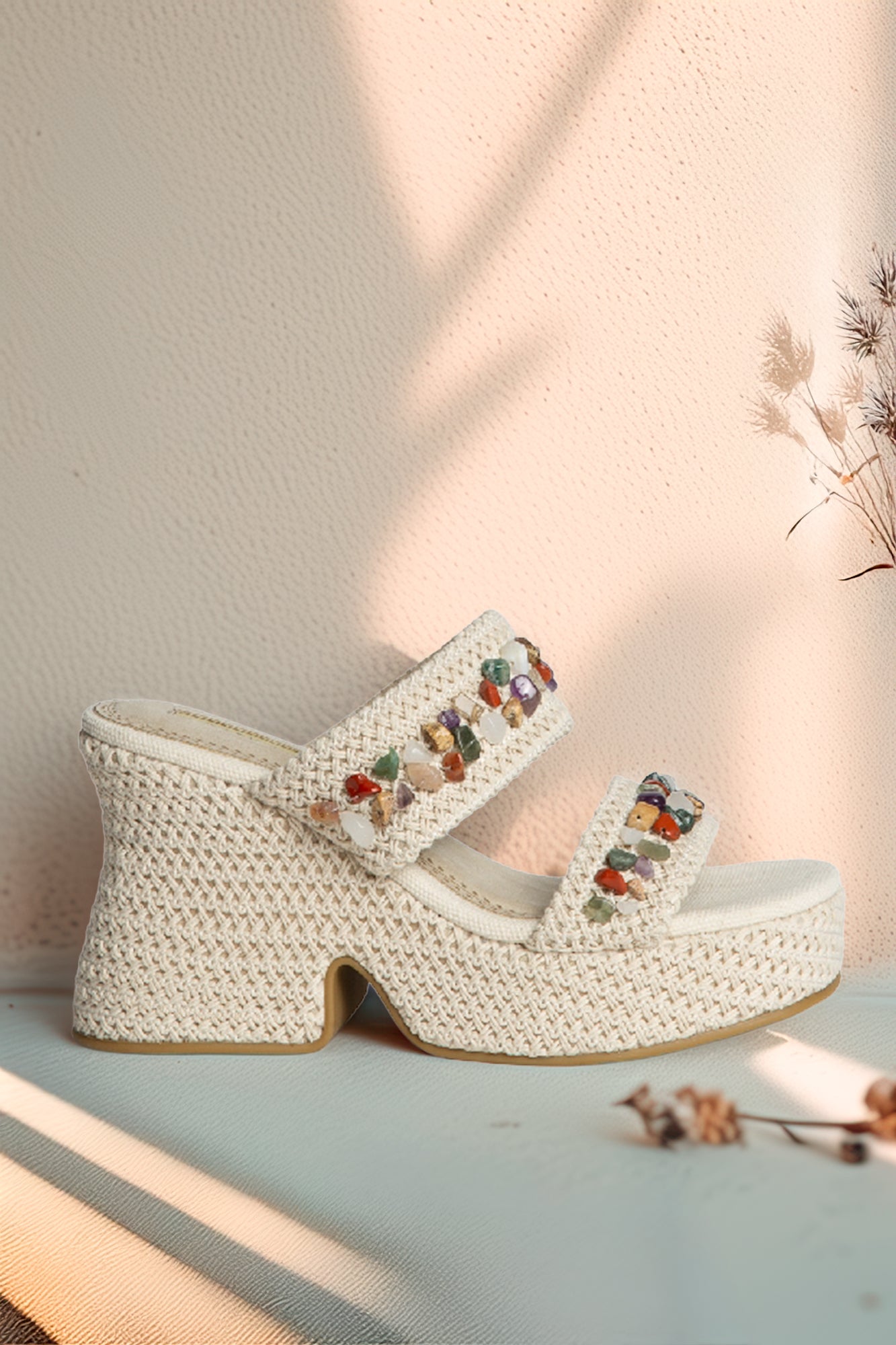 Чехли-сабо с платформа Comfort Summer