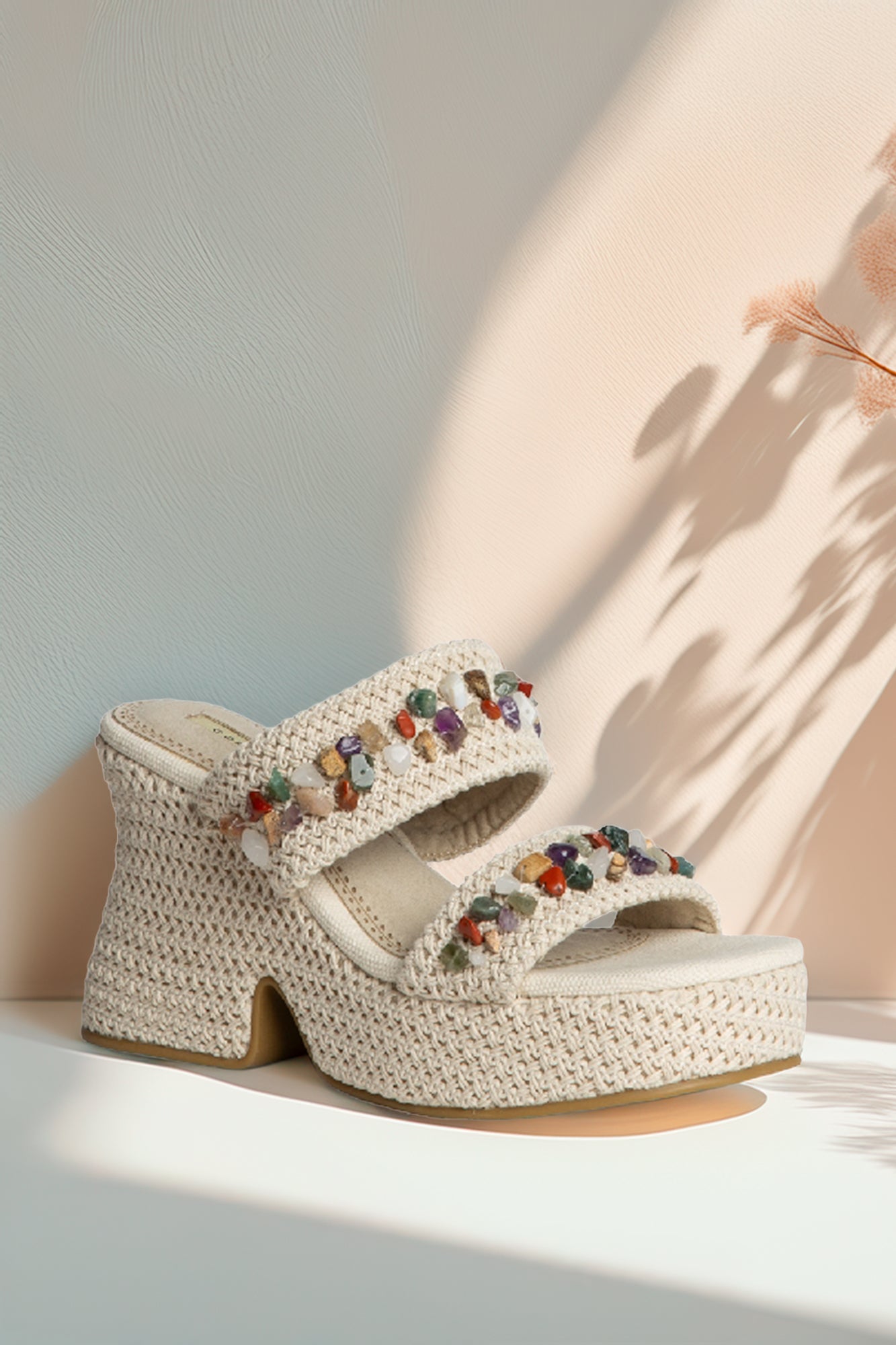 Чехли-сабо с платформа Comfort Summer