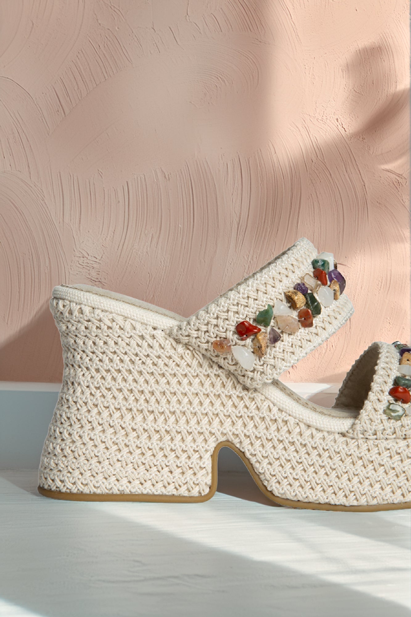 Чехли-сабо с платформа Comfort Summer