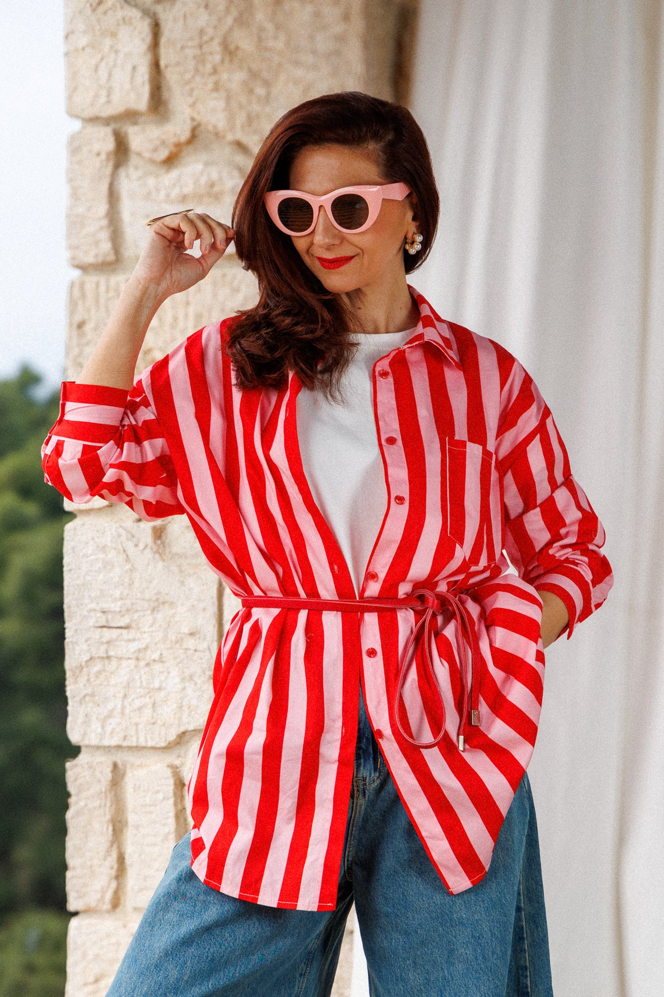 Oversize риза в разкошни цветове!