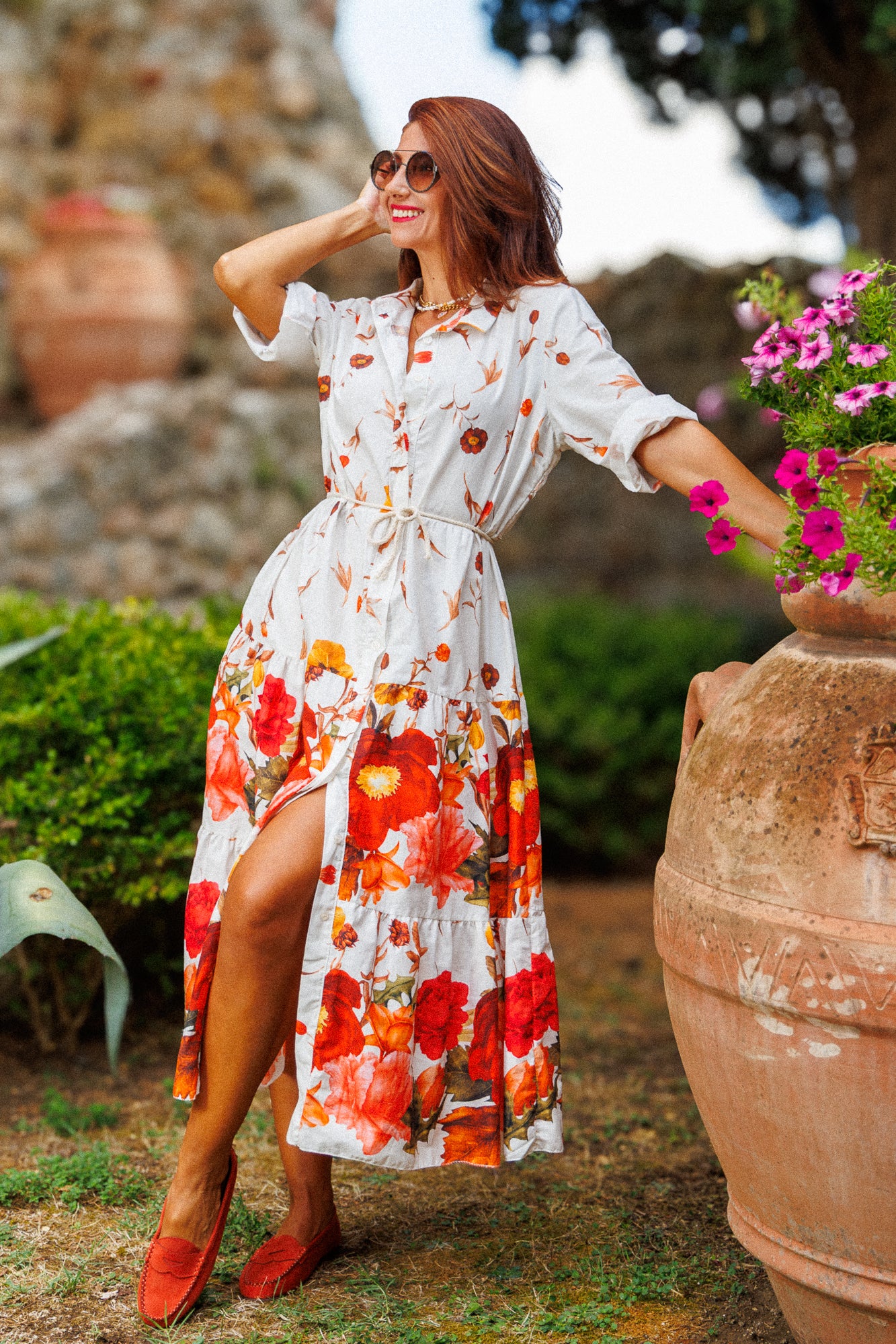 Приказната рокля на пролетни цветя!