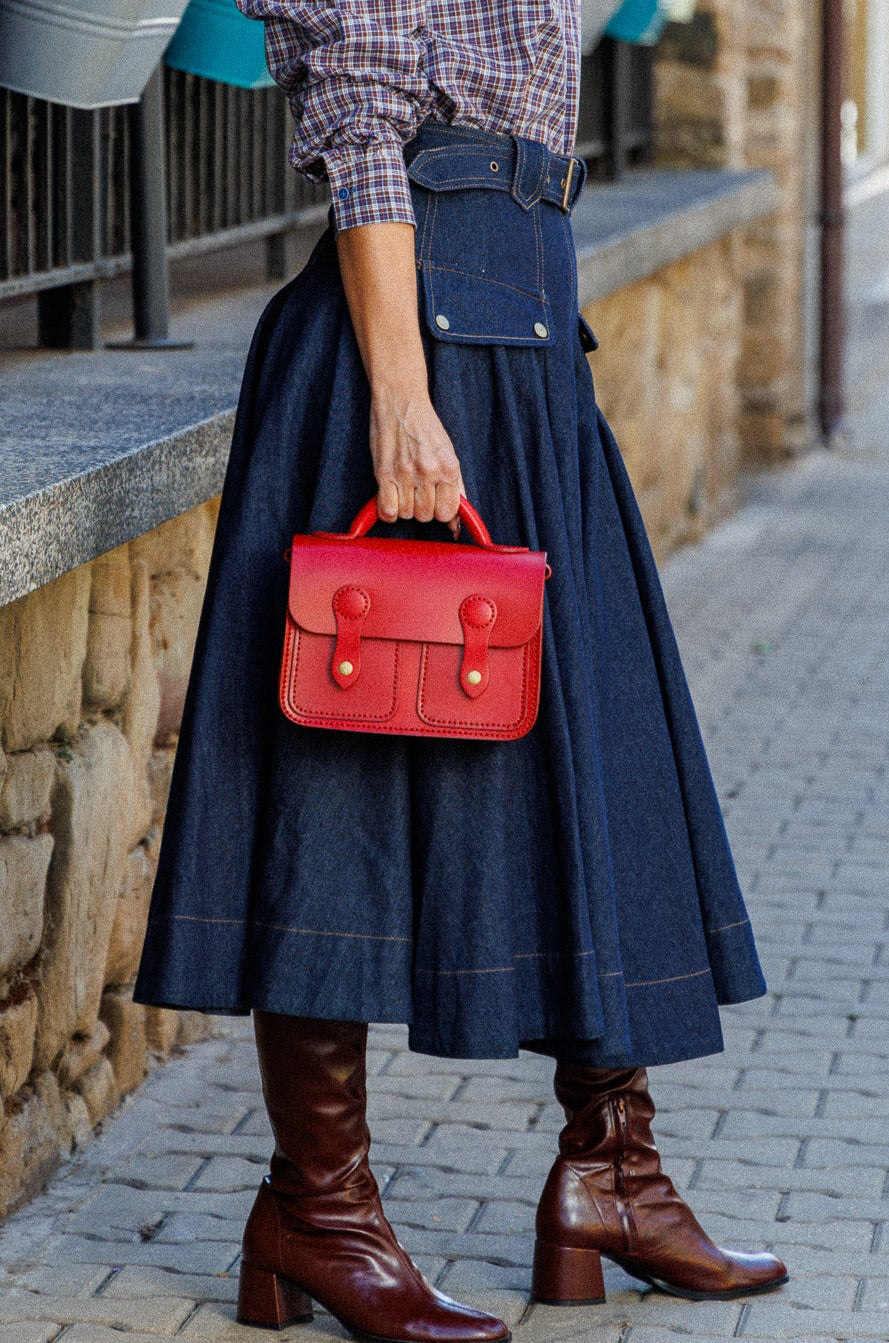 Super Special Edition Red Leather Bag