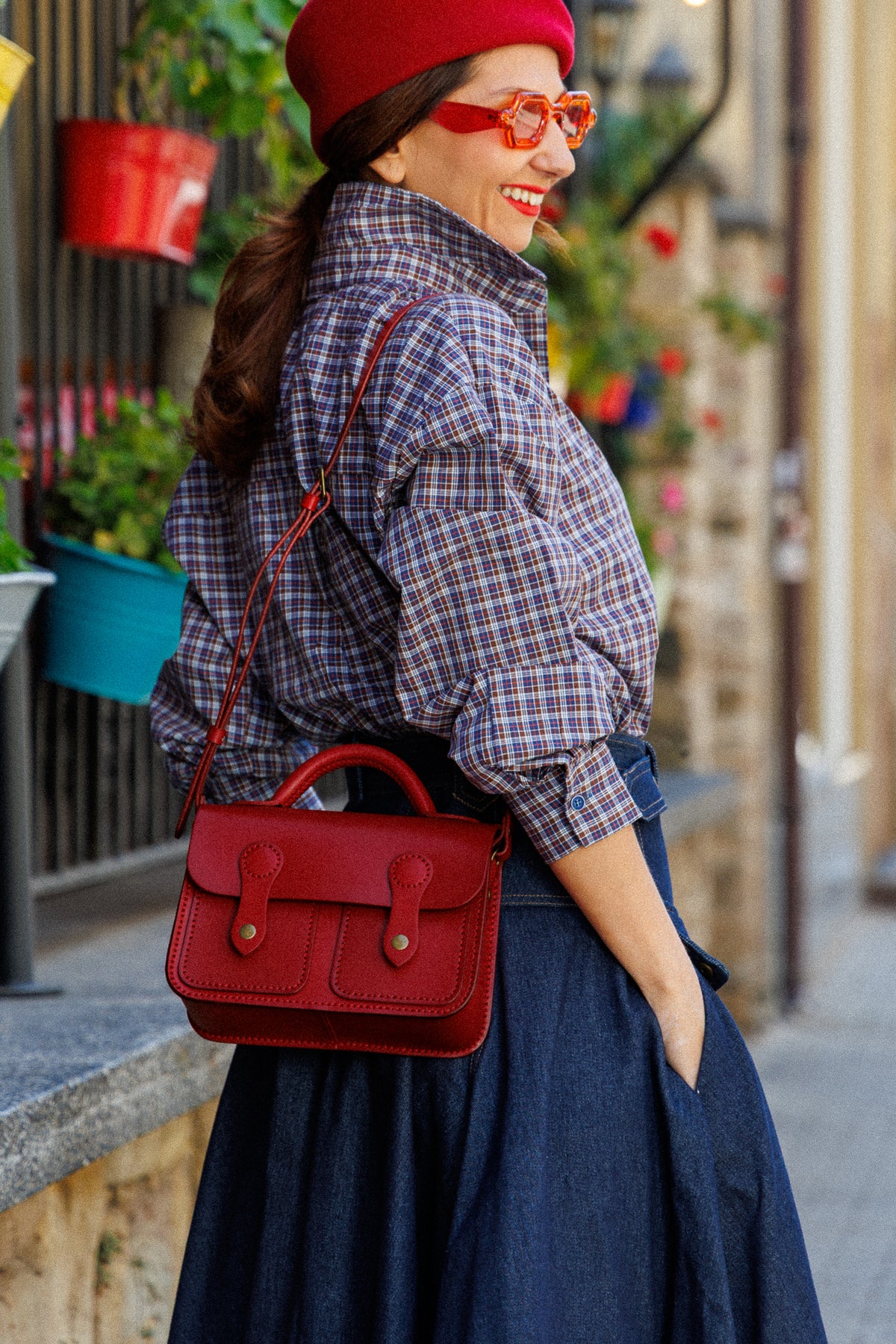 Super Special Edition Red Leather Bag
