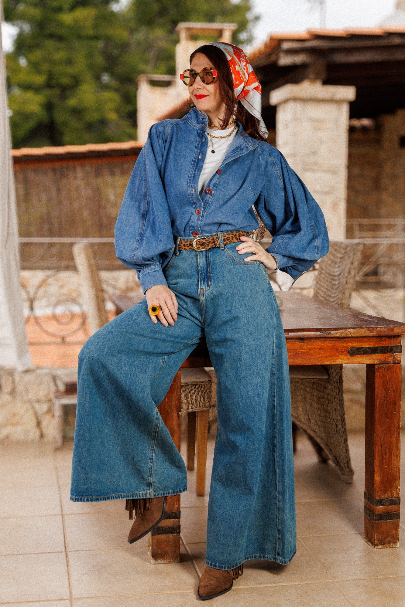 Classy Denim пола-панталон!