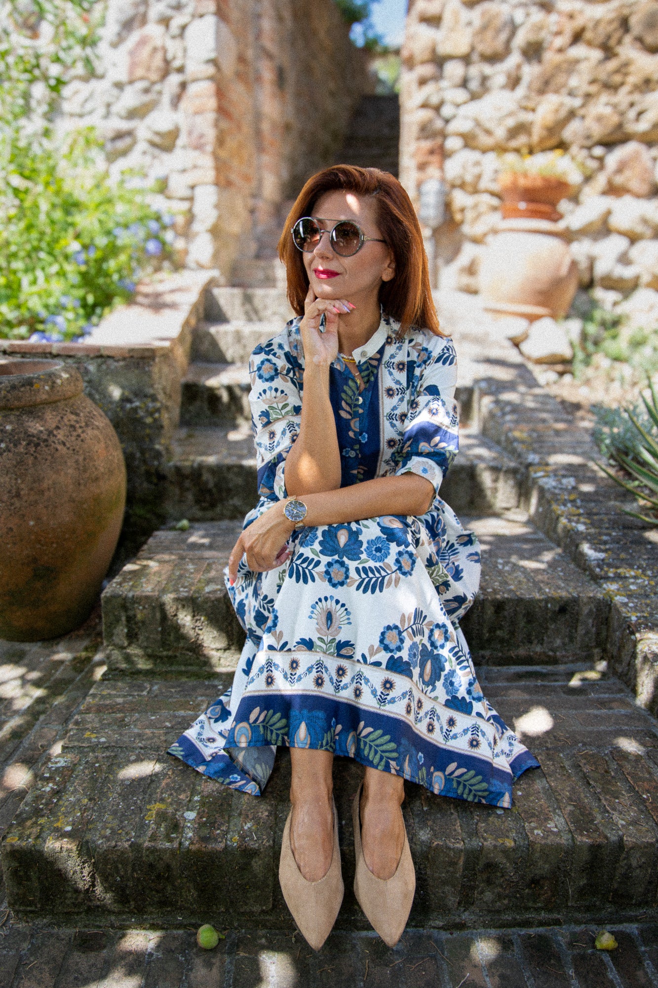 Рокля пролетно вдъхновение в синьо!