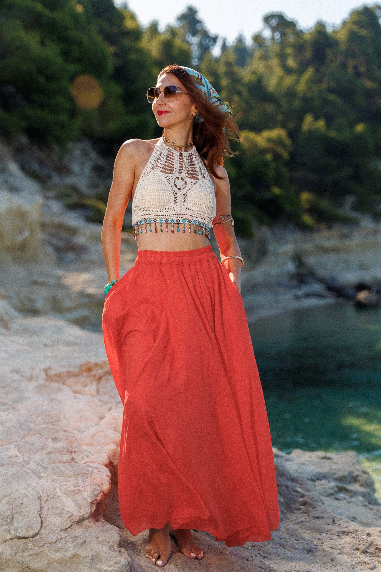 Boho Crochet Top