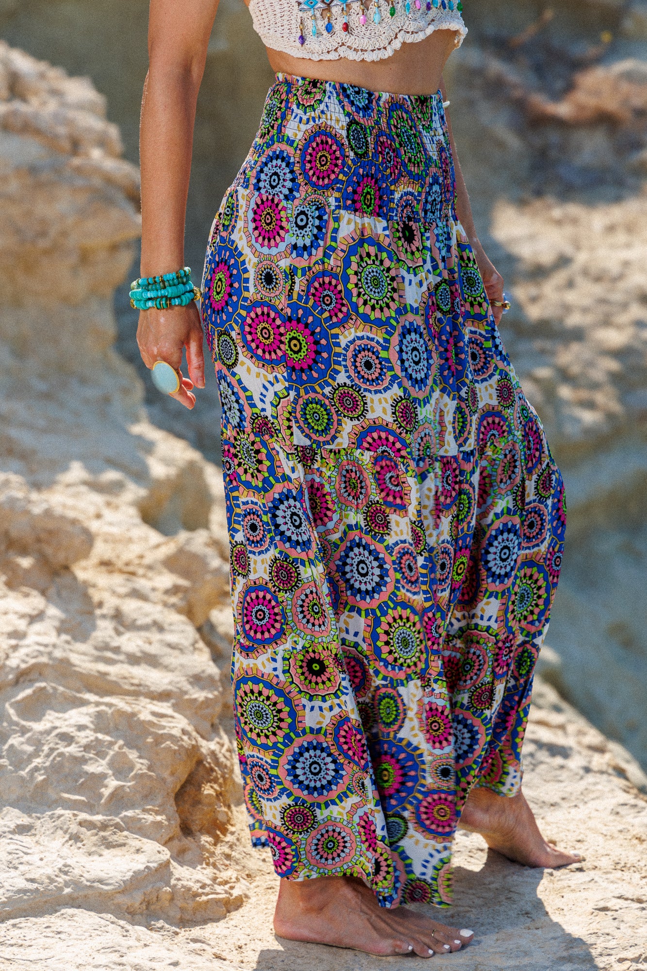Mandala Maxi Skirt