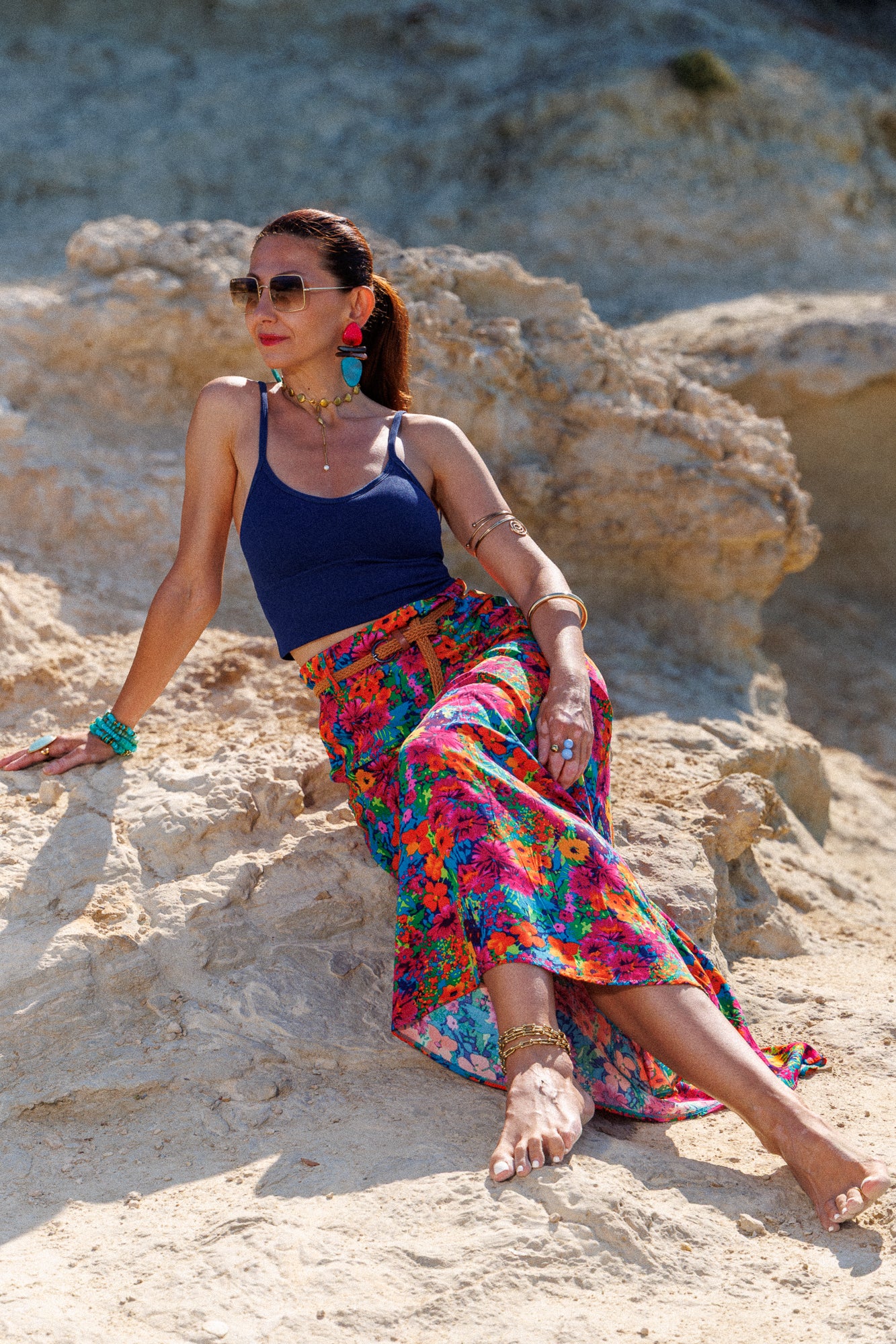 Tropical Bloom Skirt