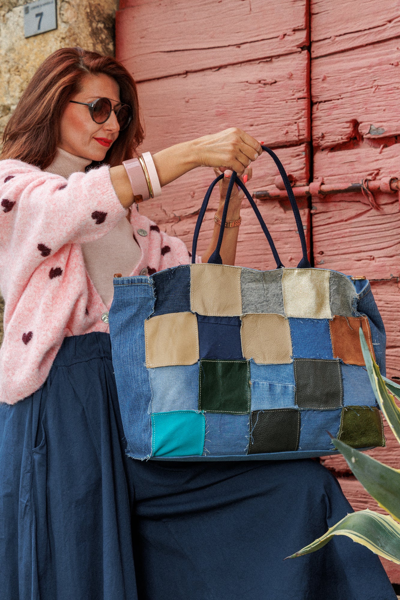 Чанта Leather & Denim