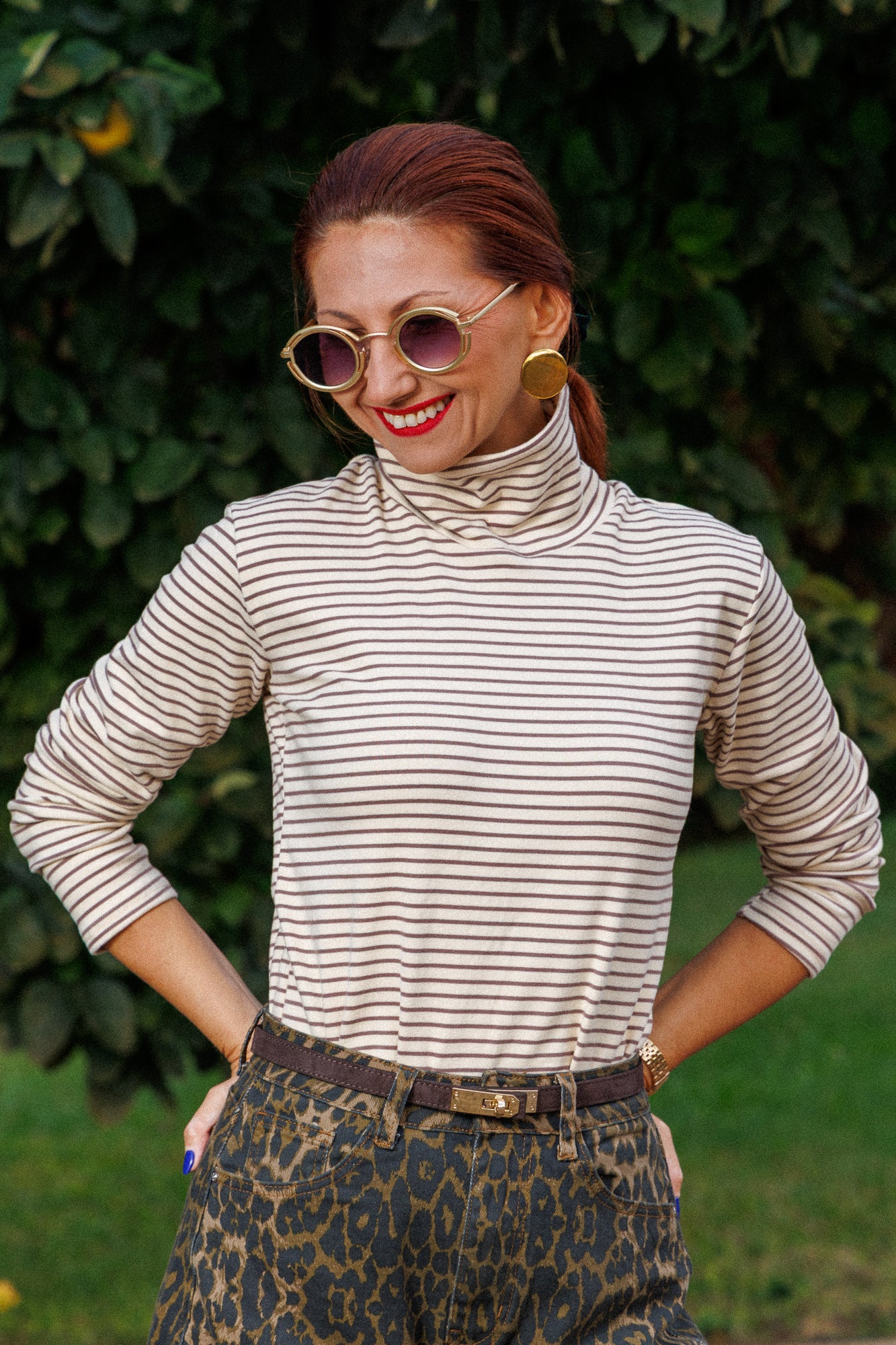 The softest polo collar blouse!