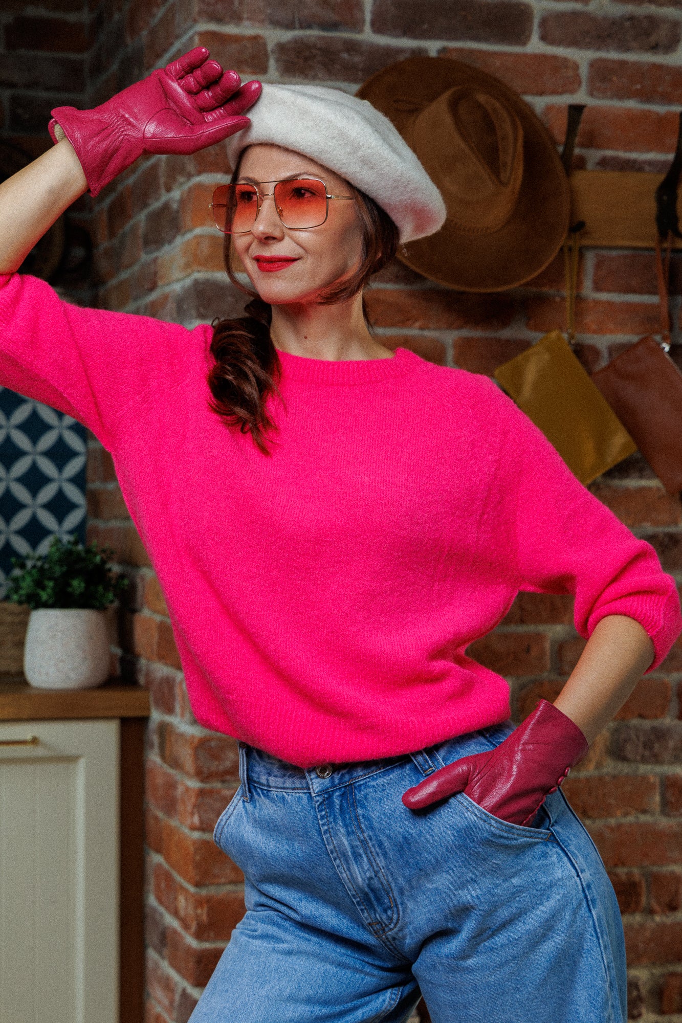 Super Pinky Premium Wool Sweater!