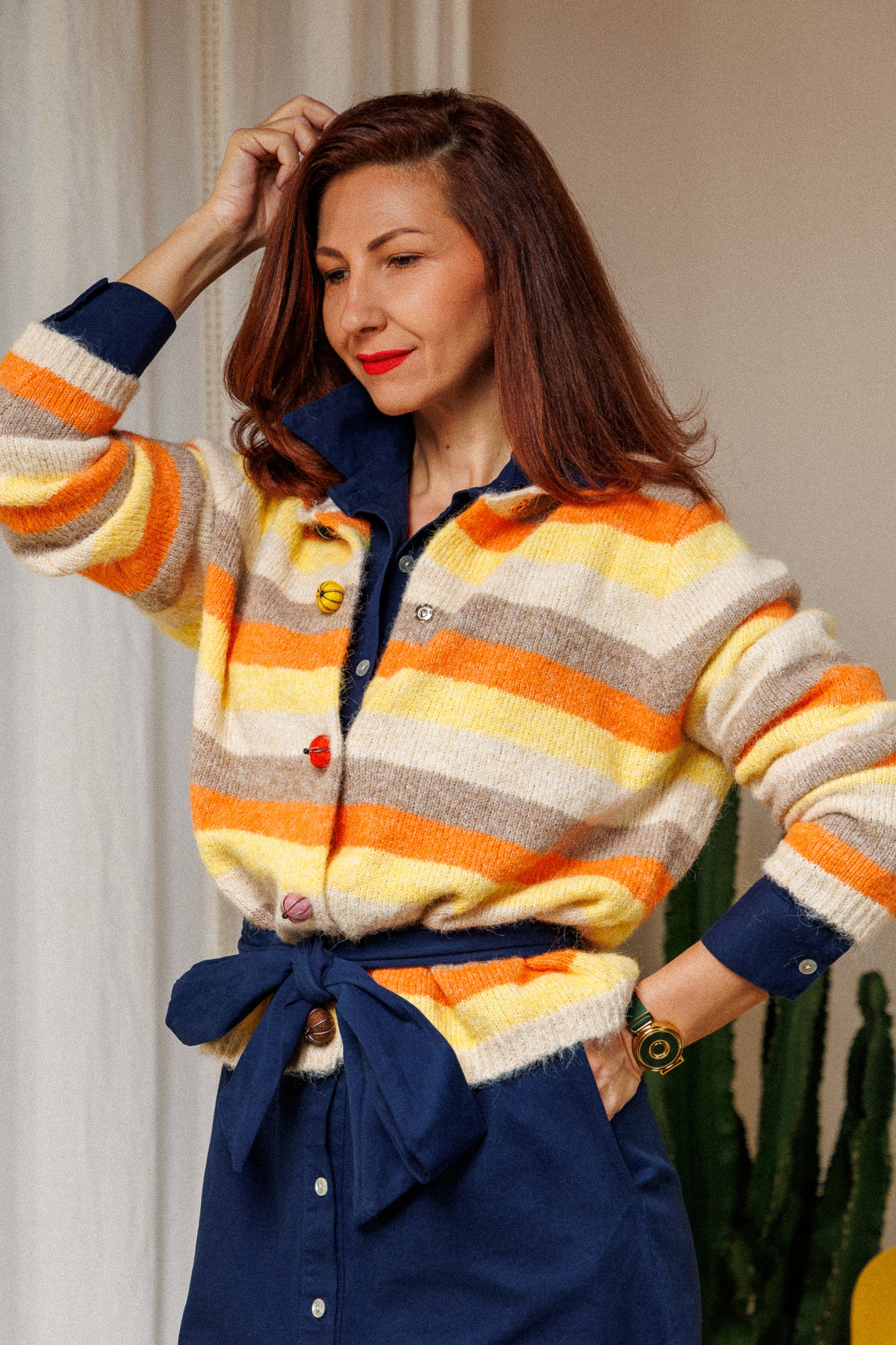 Ежеднвена жилетка от мека и фина материя. Рециклирани материи, екологична. Подходяща за всеки ден.