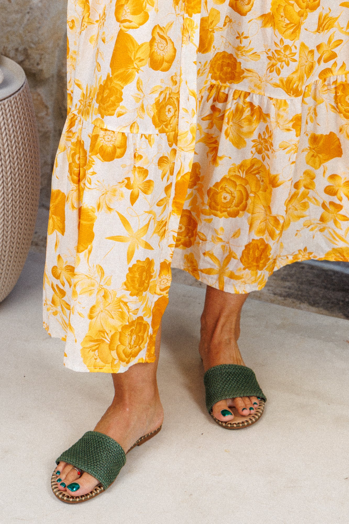 Чехли Kaki Green