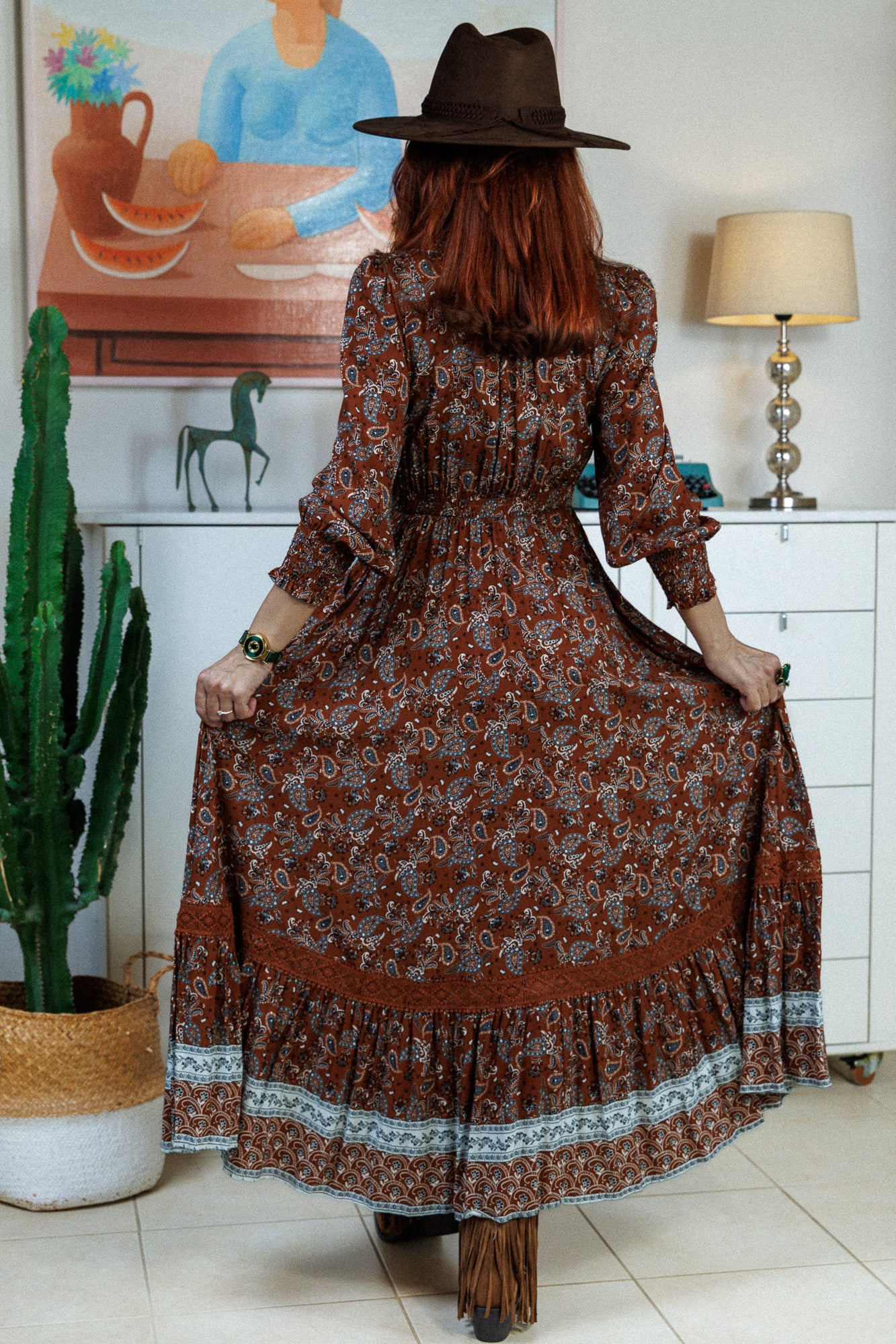 The Brown Bohemian Dress!