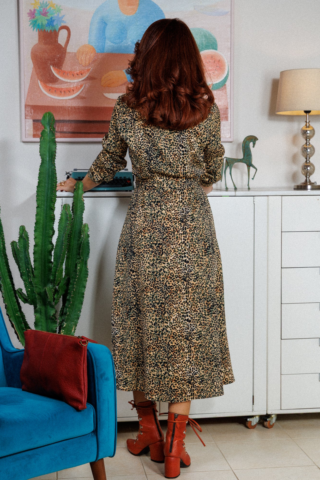 Супер яката тигрова рокля!