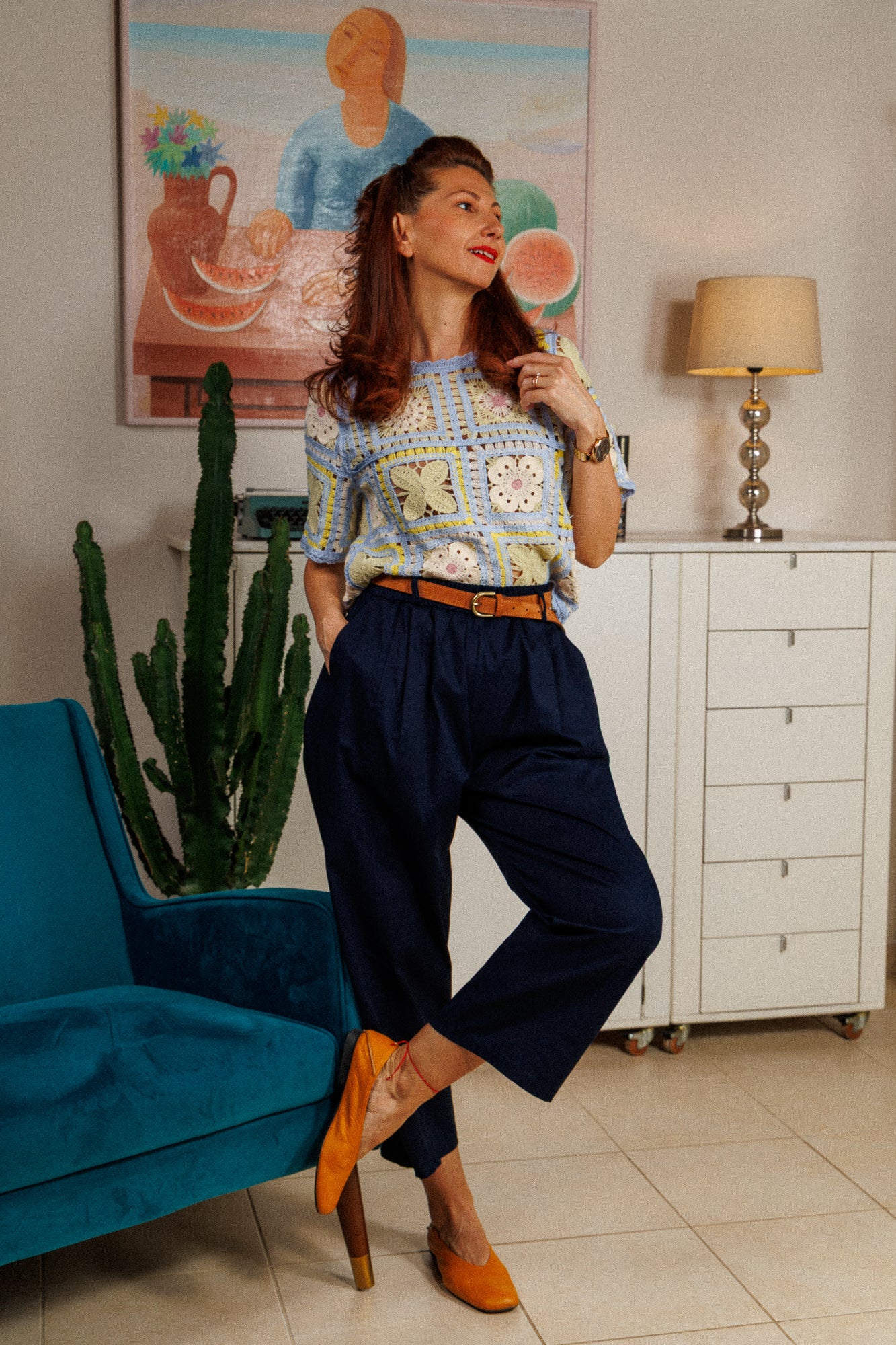 Super charming blouse!