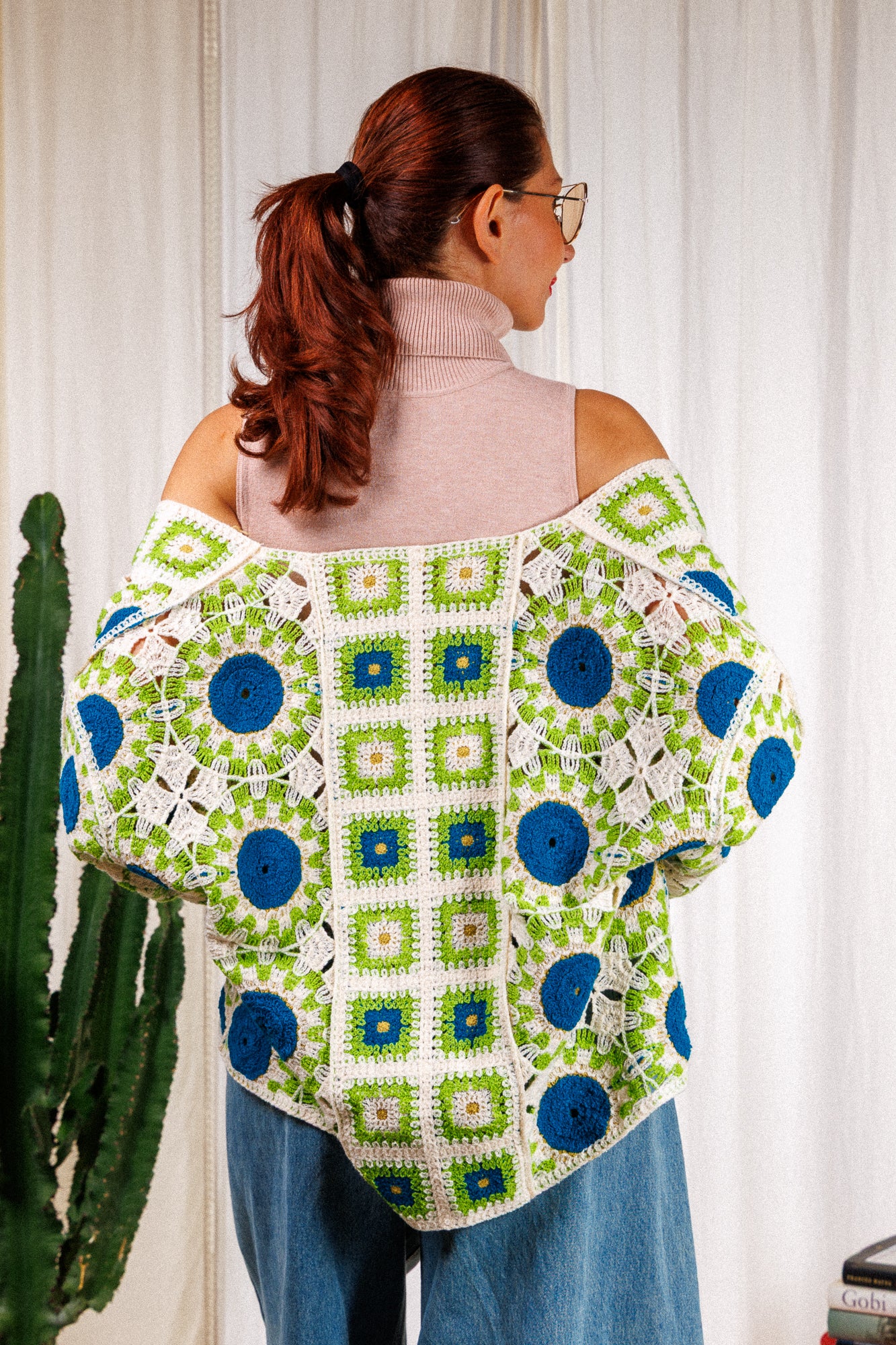 Cardigan boho în culori minunate!