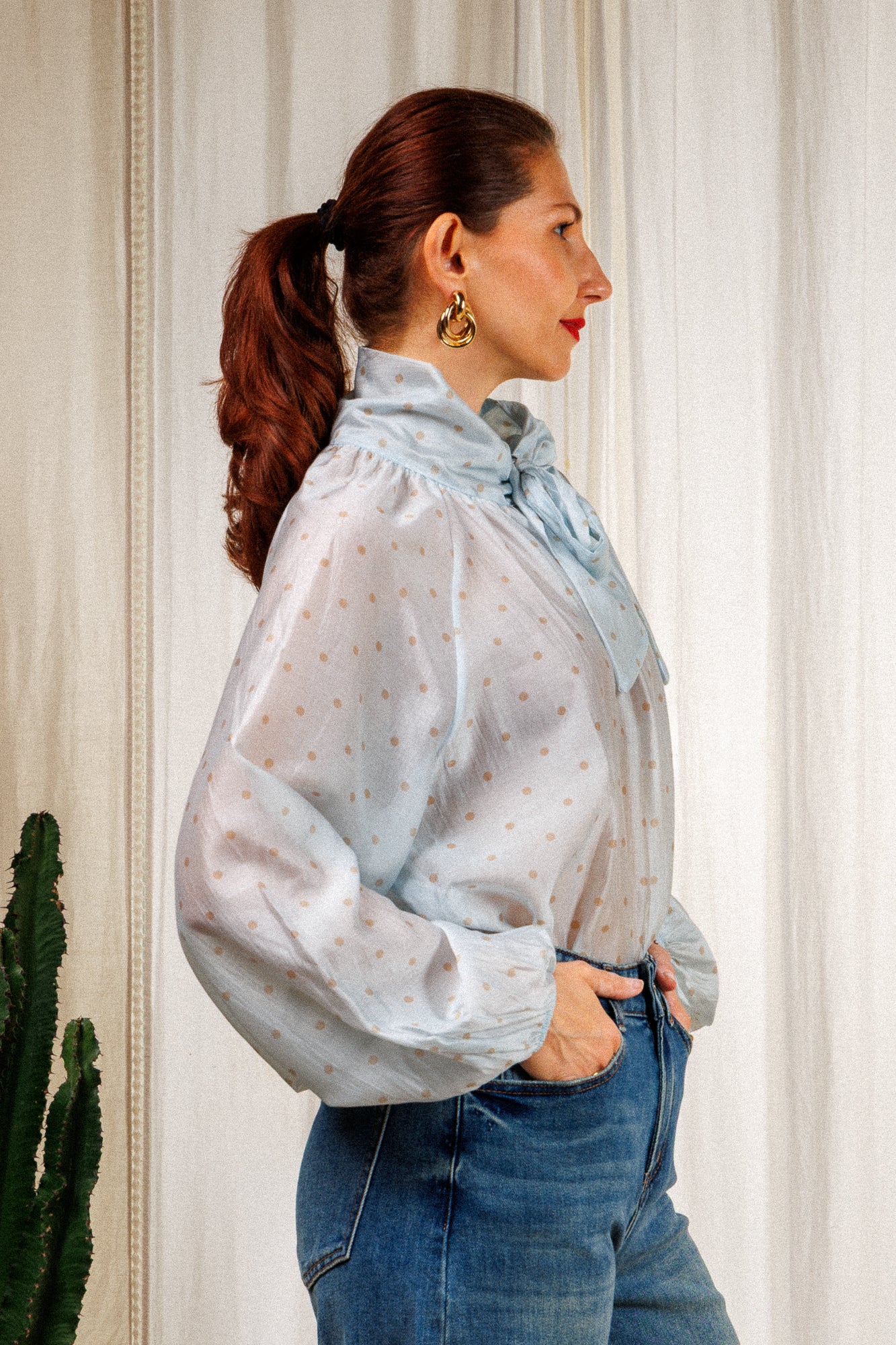 The gorgeous blouse-shirt!