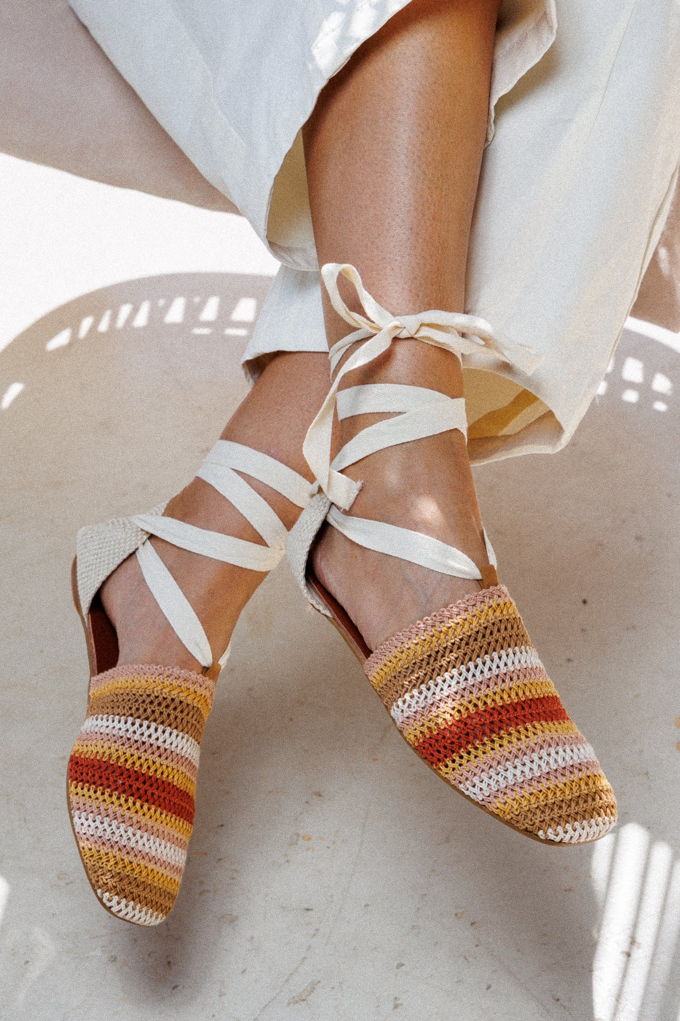 Плетени еспадрили Rainbow