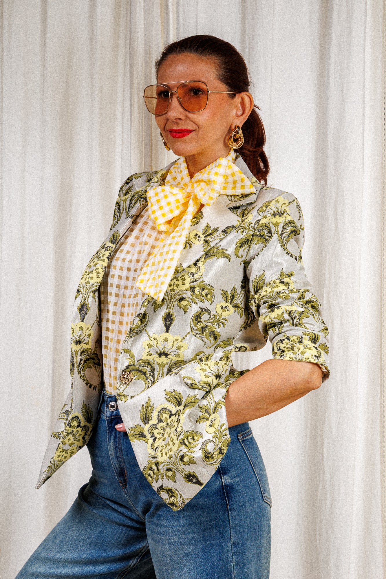 The gorgeous blouse-shirt!