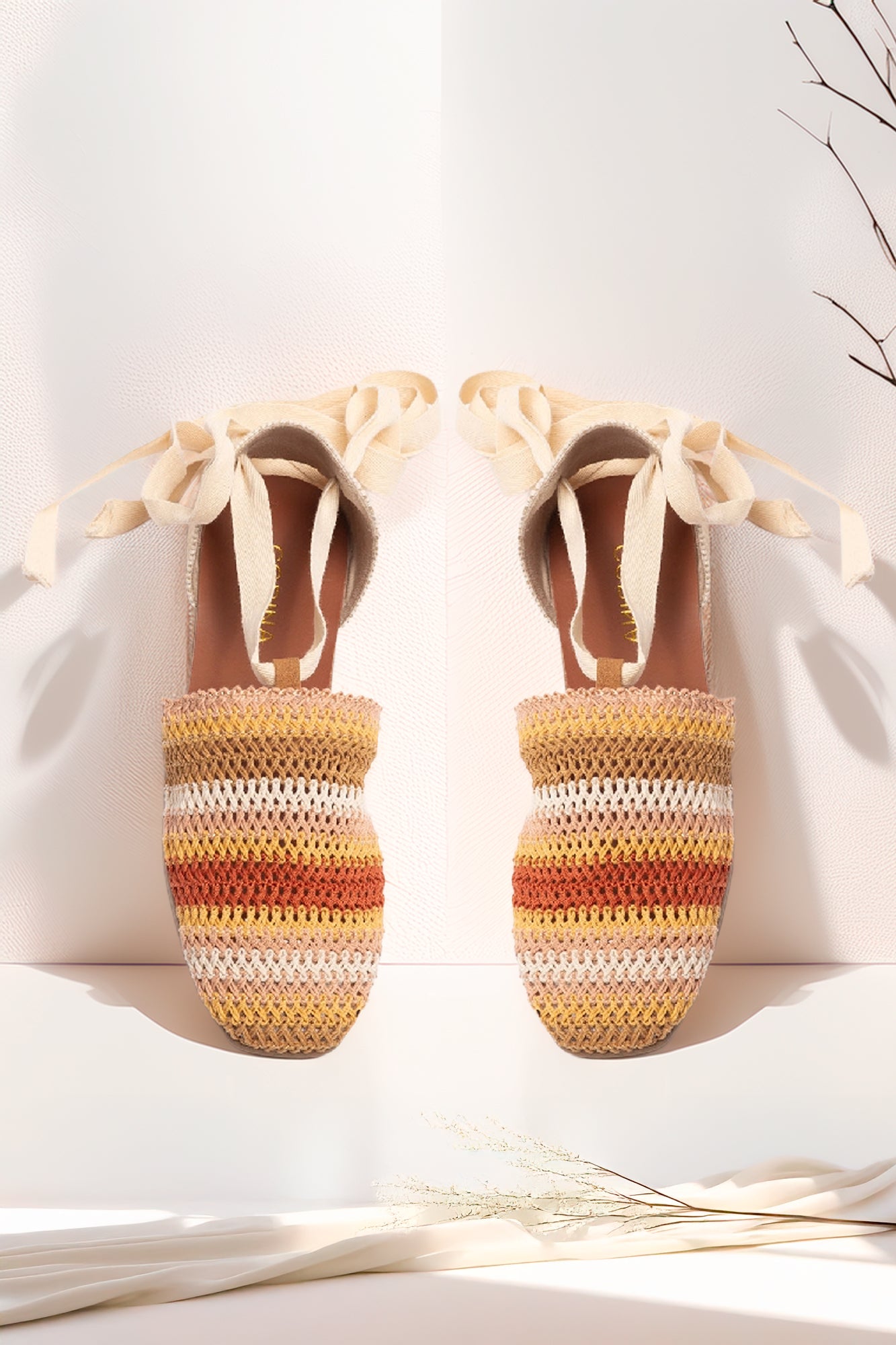 Плетени еспадрили Rainbow