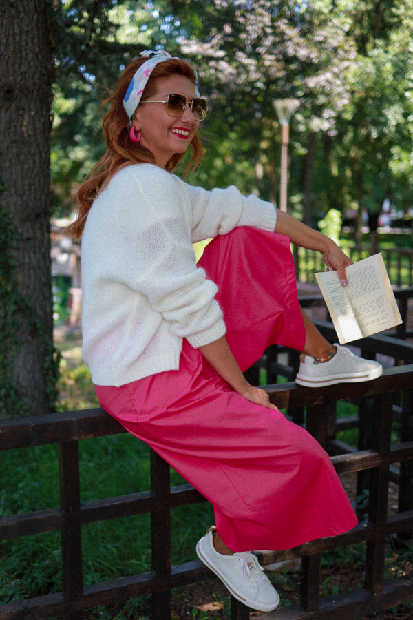 Pink Rose skirt-pants