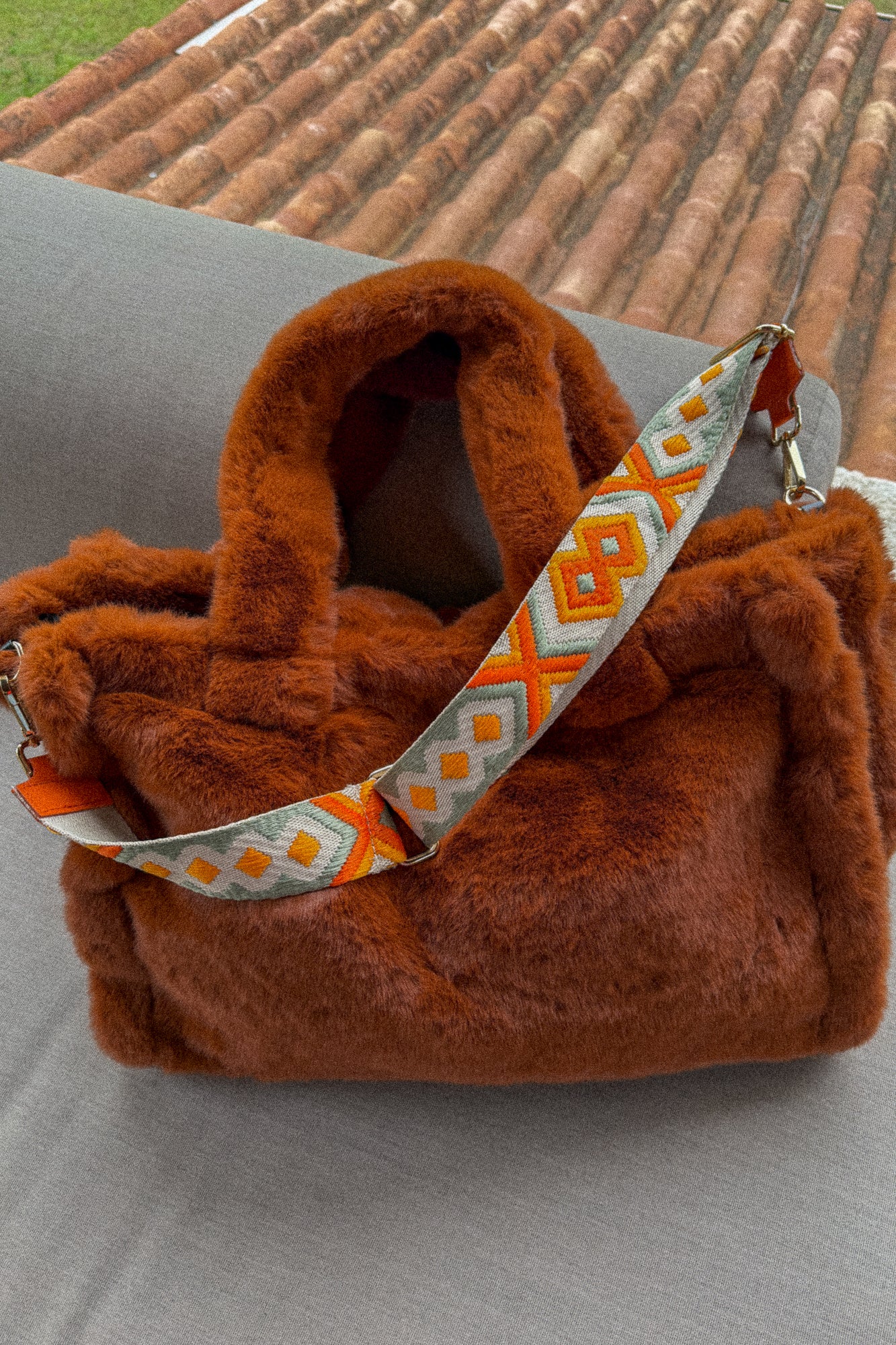 Geantă cu husă ecologică din păr