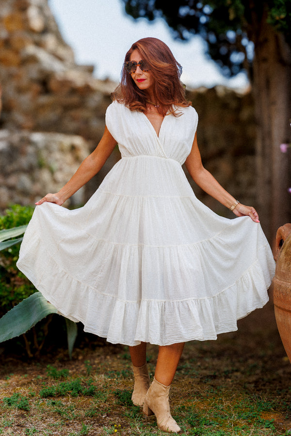 The romantic dress!