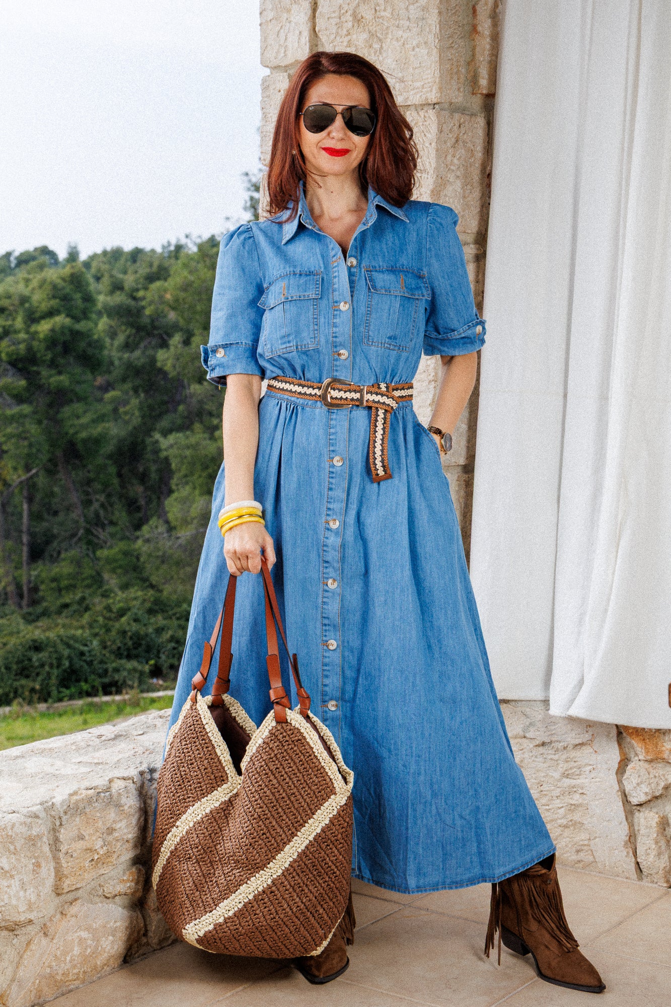 Любимата Denim рокля!