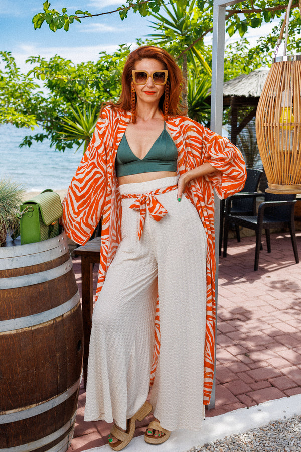 Kimono Orange Summer