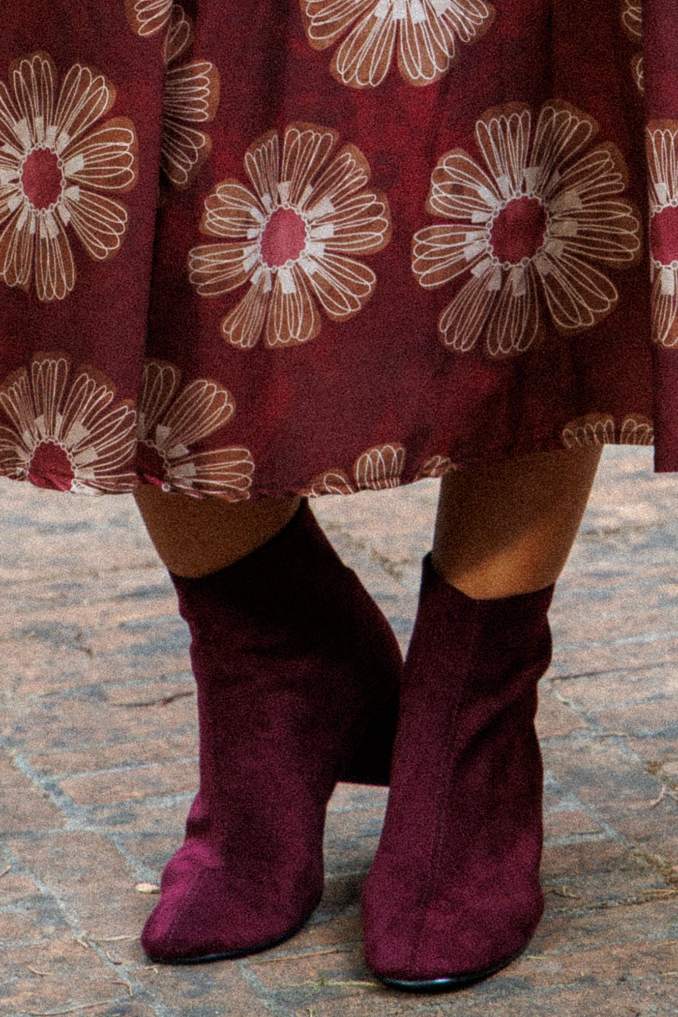 Боти Burgundy