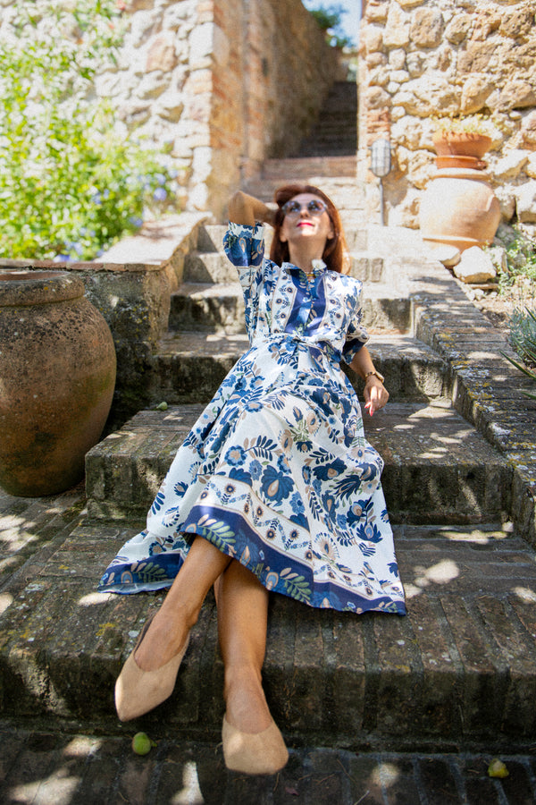 Dress Autumn inspiration in blue!