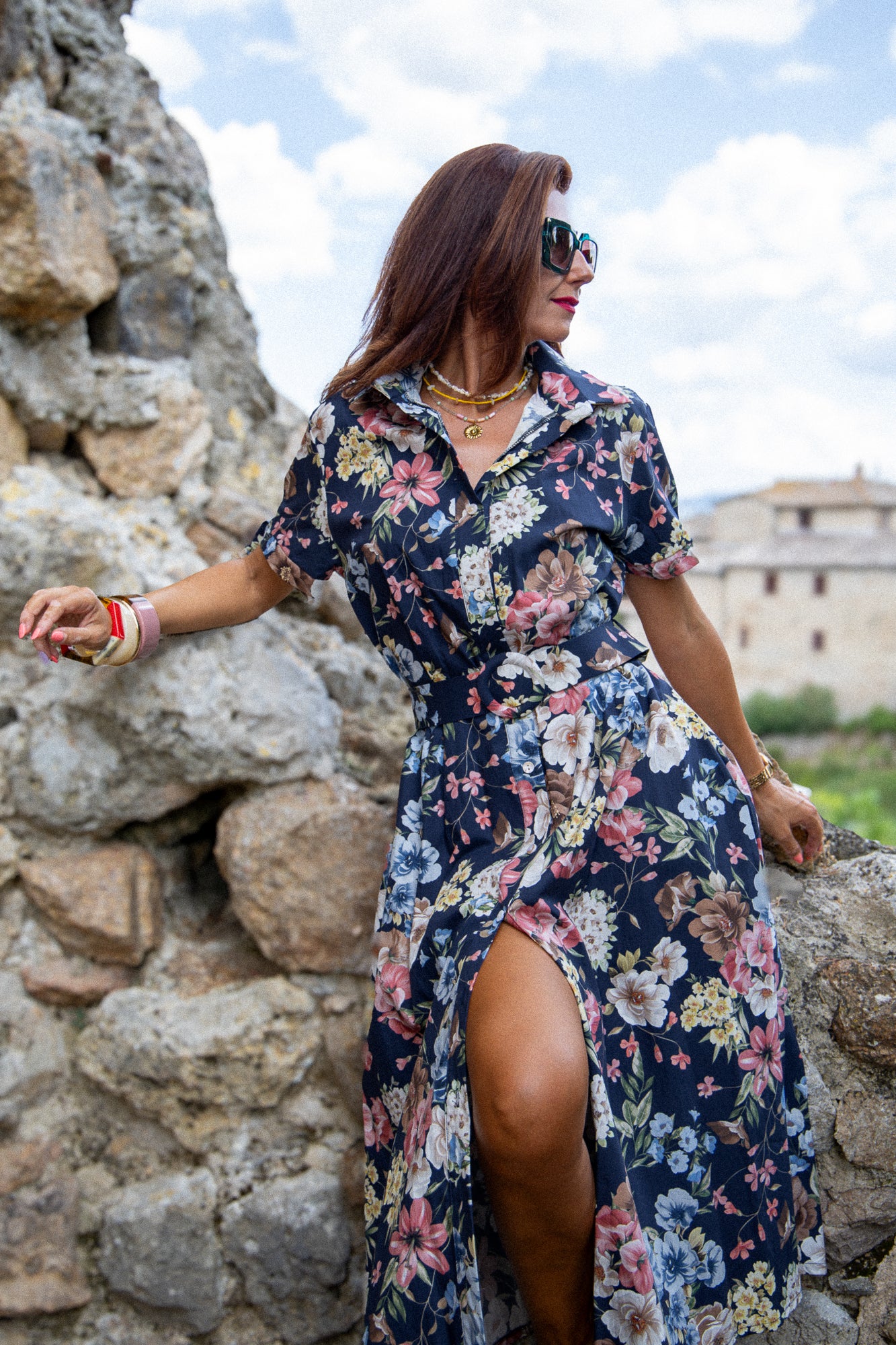 Разкошната рокля на цветя!