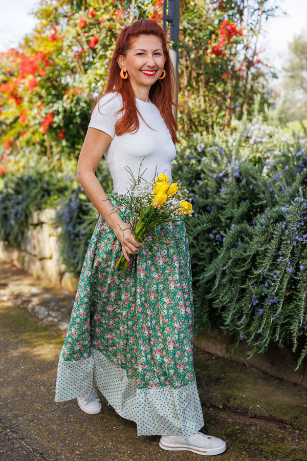 Tuscany Flowers skirt