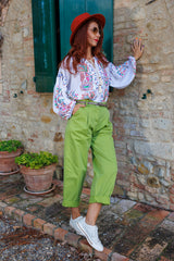 Pantaloni Spring Green