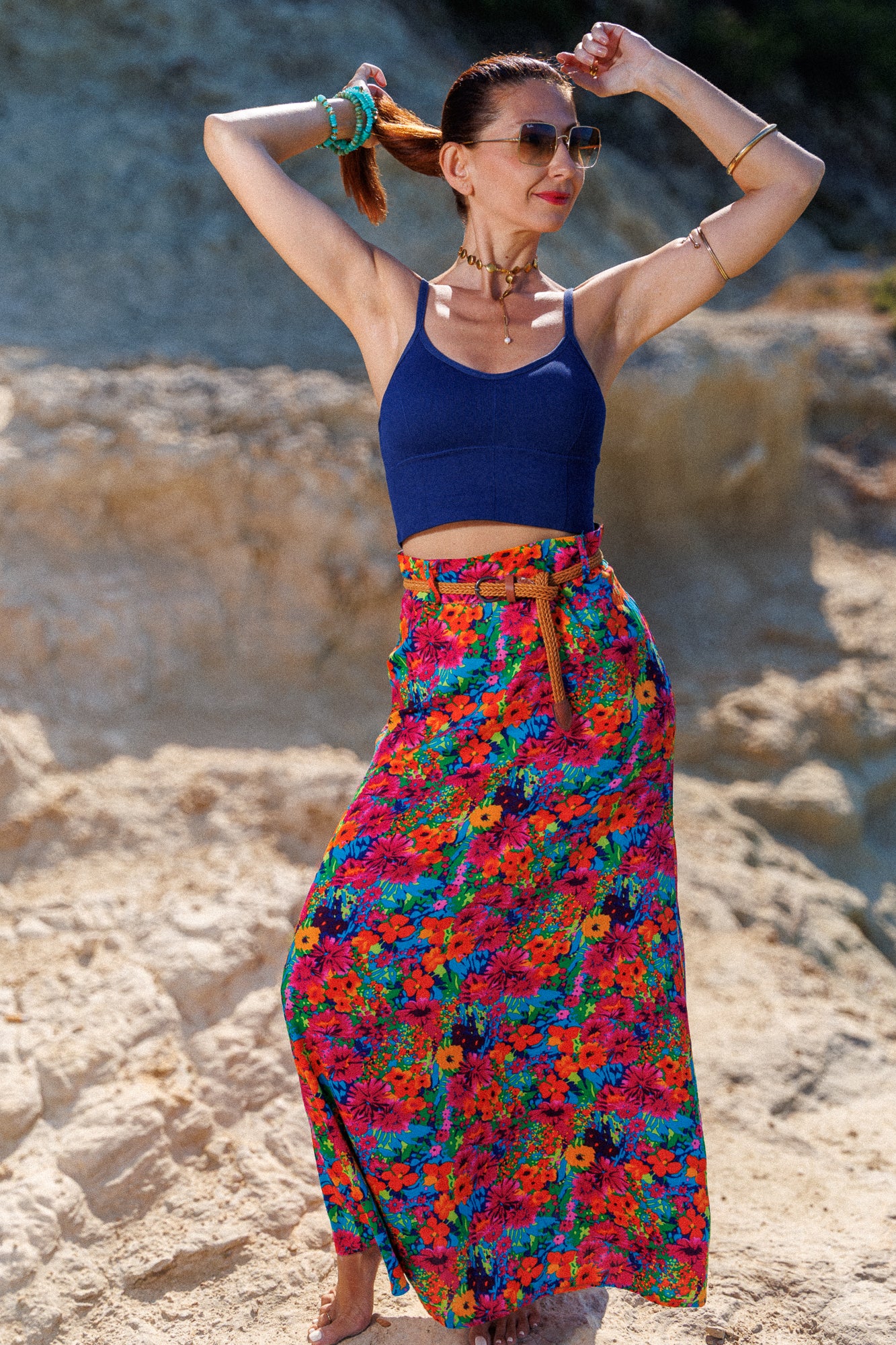 Tropical Bloom Skirt