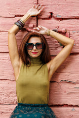 Sleeveless polo shirt