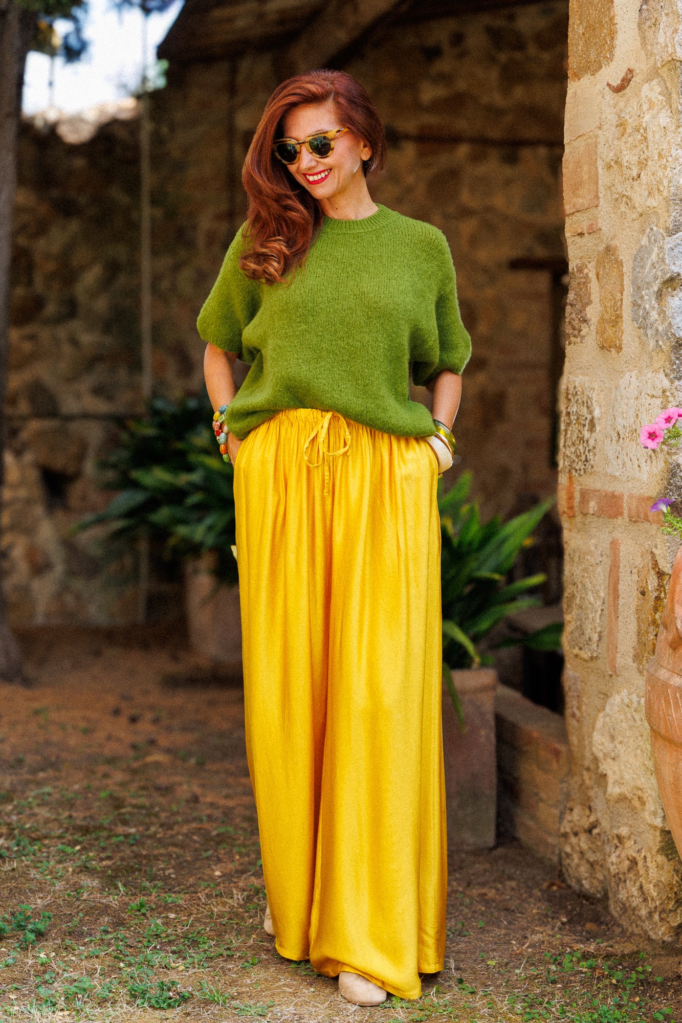 Fustă-pantaloni Toamnă de Aur!