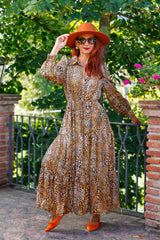 Rochie Leopard Texture Beauty