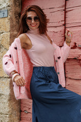 The cutest heart cardigan!