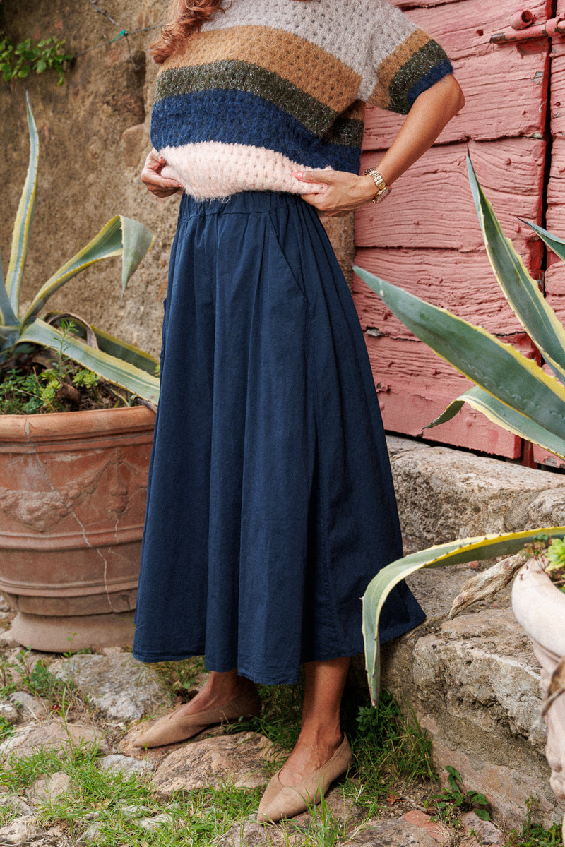 Skirt-pants Plum Blue