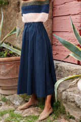 Skirt-pants Plum Blue