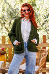 Cardigan verde