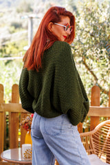 Cardigan verde