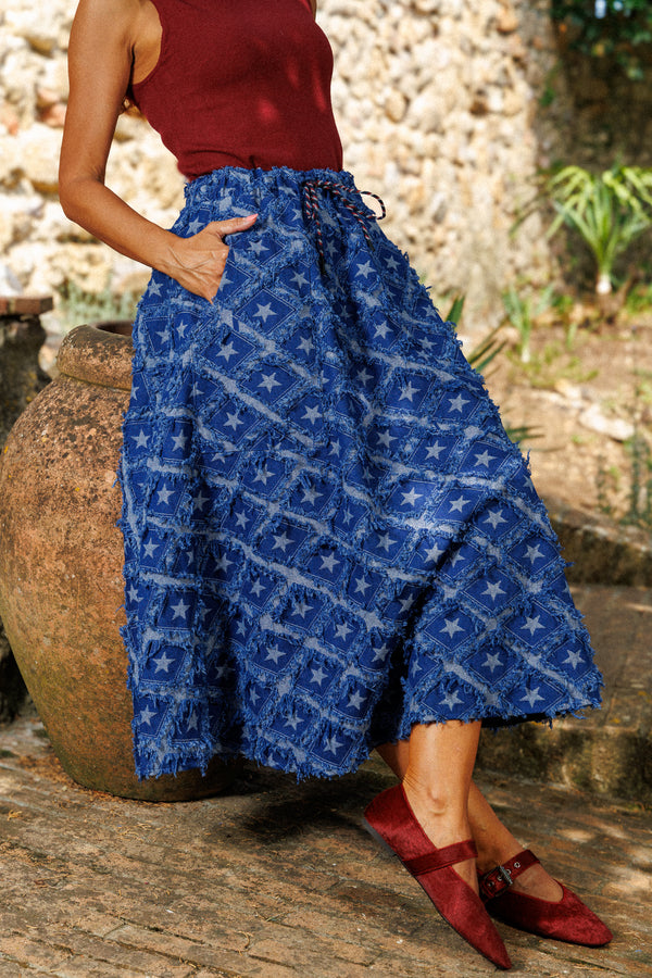 Denim Craft Skirt