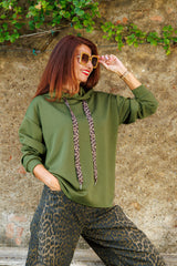 The sweatshirt with the cool ties!