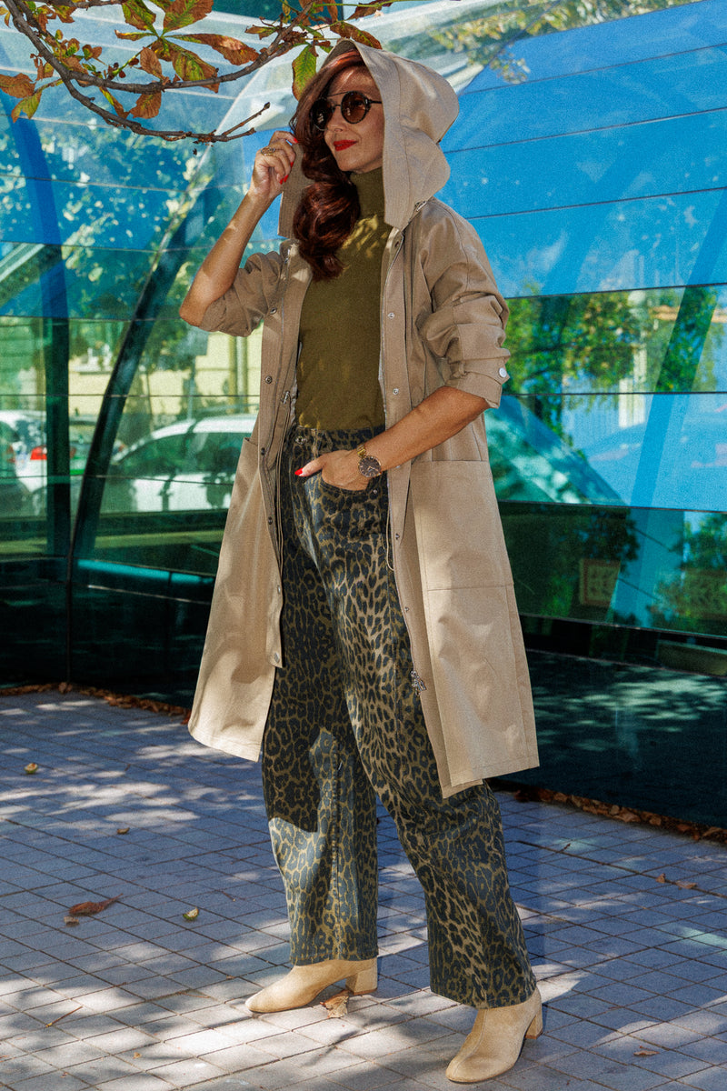 Timeless Hoody Trenchcoat