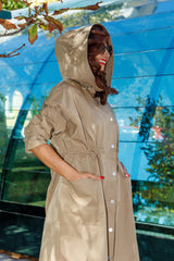 Timeless Hoody Trenchcoat