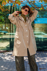 Timeless Hoody Trenchcoat