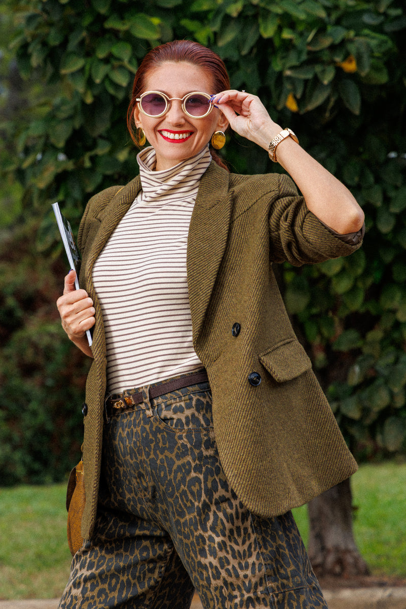 Timeless Beauty premium wool bouclé jacket (short coat).